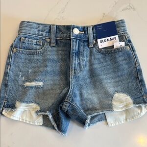 NWT Old Navy Girls Classic Blue Denim Shorts